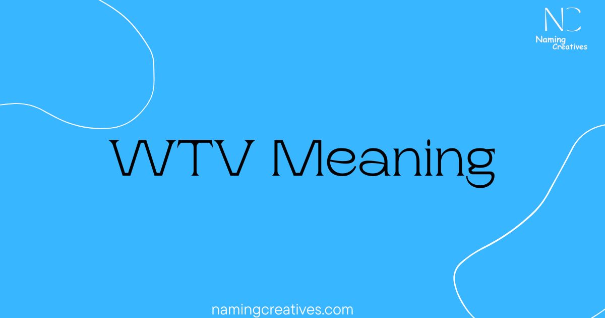WTV Meaning